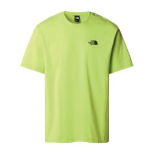 ノースフェイス メンズ 半袖Tシャツ 正規品 THE NORTH FACE クルーネック バックプリント 海外限定 SHORT SLEEVE FESTIVAL TEE NF0A8799 RIQ FIZZ LIME｜i-mixon