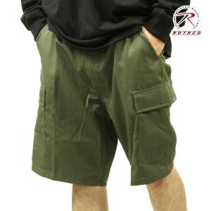 ロスコ メンズ ショートパンツ 正規品 ROTHCO ハーフパンツ カーゴショーツ ROTHCO TACTICAL BDU SHORTS 65200 OLIVE DRAB｜i-mixon