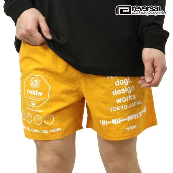 リバーサル メンズ ショートパンツ 正規販売店 REVERSAL ナイロン ハーフパンツ MULTI...