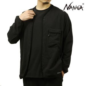 【ボーナスストア 誰でも+5% 8/14 0:00〜8/16 23:59】 ナンガ メンズ カーディガン 正規販売店 NANGA 収納可能 ボタンダウン 軽量 PLC EXCURSION CA