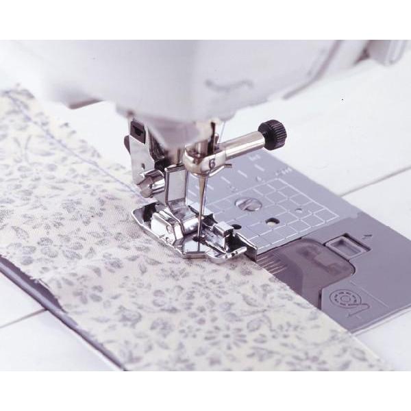 爆買WEEK！全品使えるCP★ブラザーミシン用アタッチメント ガイド付きピーシング押え F057