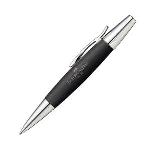 ボールペン ファーバーカステル Faber Castell エモーション ウッド&クローム 梨の木：ペアウッド ブラック 148383 即日｜i-penstar