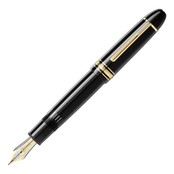 お取り寄せ 万年筆 モンブラン MONTBLANC マイスターシュテュック ゴールドコーティング 1...