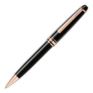 お取り寄せ ボールペン モンブラン MONTBLANC マイスターシュテュック レッドゴールドコーティング クラシック 112679