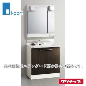 TOTO 洗面化粧台 KC 3面鏡+片引出 75CM巾 ルースホワイト TOTO 洗面化粧台 KC 3面鏡+片引出 75CM巾 ルースホワイト