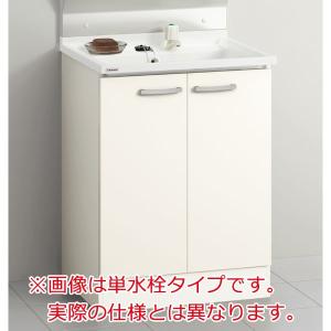 TOTO (W600・下台のみ・ミラー無)TOTO洗面Vシリーズ 両開き・ 扉