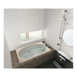 LIXIL グラスティN浴槽 1200サイズ （1200×750） 和洋折衷タイプ ABN-1201C 3方半エプロン 標準仕様｜i-port-shop