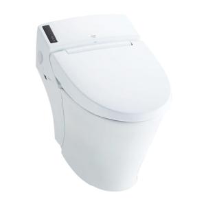 LIXIL パブリック向けタンクレストイレ  床上排水（壁排水） 新築用  Pトラップ ハイパーキラミック 壁リモコン(電池式)トイレ｜i-port-shop