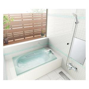 LIXIL シャイントーン浴槽 1200サイズ （1198×750） 和洋折衷タイプ VBN-1201A 標準仕様 1方半エプロン 排水ボタンなし 浴槽｜i-port-shop