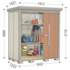 田窪工業所 mr.ストックマン ダンディ 物置 ND-1812 タクボ 背面棚タイプ 一般型｜i-port-shop