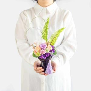 お供え 花 と お菓子 プリザ 胡蝶蘭 キハチ...の詳細画像3
