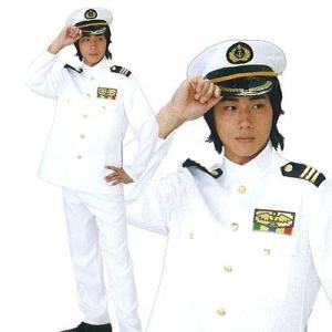 SMART 艦長 /キャプテン コスプレ 船長 海兵 衣装 コスチューム なりきり イベント (A-0570_013961)
