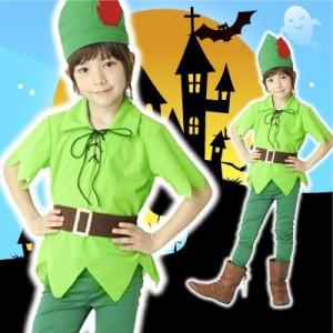 ファンタジーボーイ 100cm/　　ハロウィン衣装 子供 男の子 ハロウィーン ピーターパン halloween(826422)｜i-pumpkin