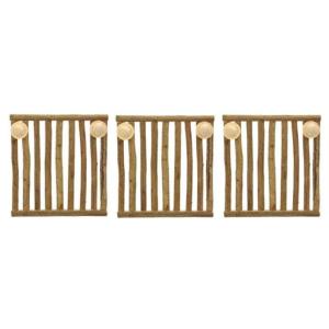 KAWAI がじがじフェンス Ｍ 3個セット チンチラ　うさぎ　モルモット　かじり木