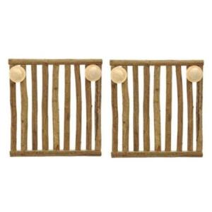 KAWAI がじがじフェンス Ｍ 2個セット チンチラ　うさぎ　モルモット　かじり木