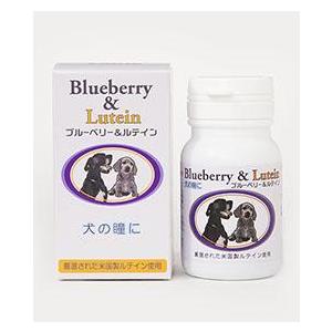 ブルーベリー&amp;ルテイン 60粒  犬の瞳に サプリメント 日本ビーエフ 正規品 犬　うさぎ ウサギ