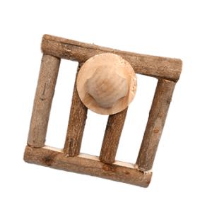 KAWAI　がじがじフェンスSS 2個セット チンチラ　うさぎ　モルモット　かじり木　