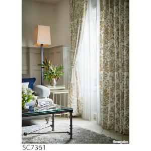 サンゲツ（RATTI） オーダーカーテン SC7361-SC7364 仕上り巾491〜560cm×仕上り丈261〜280cm SS仕様 約2倍ヒダ（すくい縫い）裾：シングル折返し