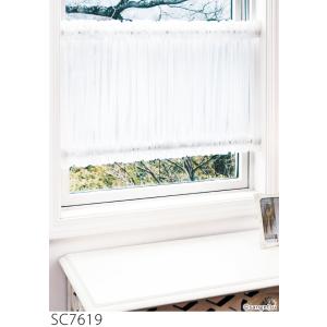 サンゲツ カフェカーテン ダブルポール SC7618〜SC7619 仕上り巾30
