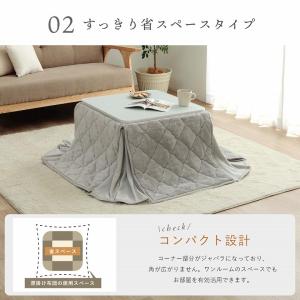 こたつ こたつセット こたつテーブルセット 正...の詳細画像4