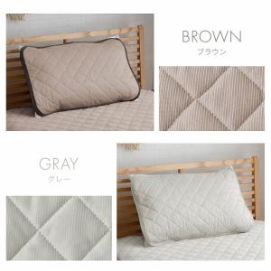 接触冷感 枕パッド レノ 枕パット 約43×6...の詳細画像4