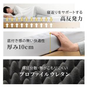 マットレス セミダブル 三つ折り 腰痛 高反発...の詳細画像3