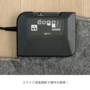 ホットカーペット 電気カーペット本体 円形 丸...の詳細画像1