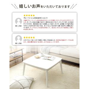 こたつ こたつテーブル 正方形 70×70cm...の詳細画像1