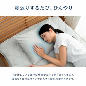 枕カバー 43×63cm 接触冷感 冷感 シウ...の詳細画像5