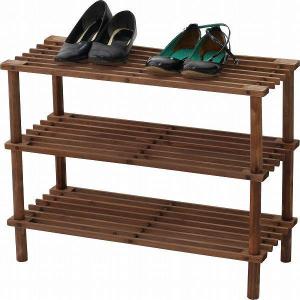 シューズラック マルチフリー 3段 簡易家具 靴...の商品画像