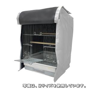 鳥かご ケージカバー 裏コーティング 撥水 完...の詳細画像2