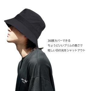 バケットハット 薄手 ナイロン 春 夏 秋 大...の詳細画像3