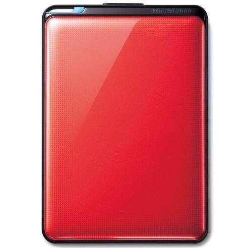 BUFFALO HD-PNT1.0U3-RC ポータブルHDD 1TB レッド