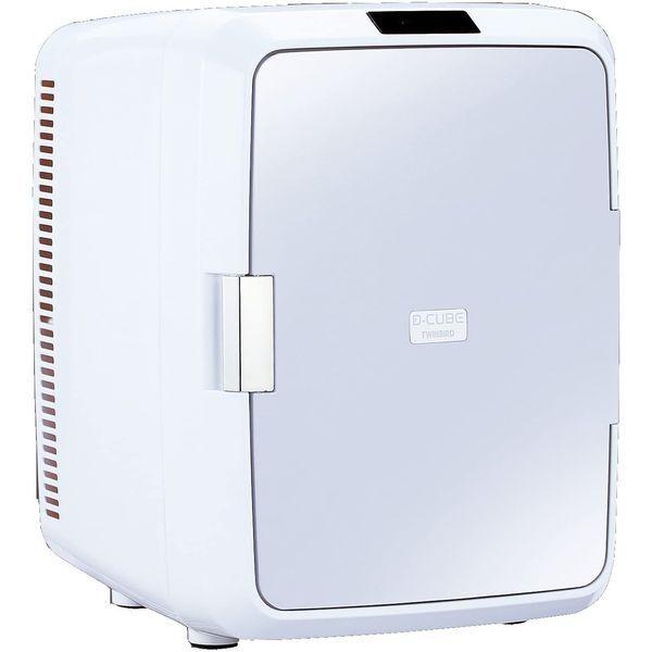 ツインバード TWINBIRD 2電源式ポータブル電子適温ボックス D-CUBE X グレー HR-...