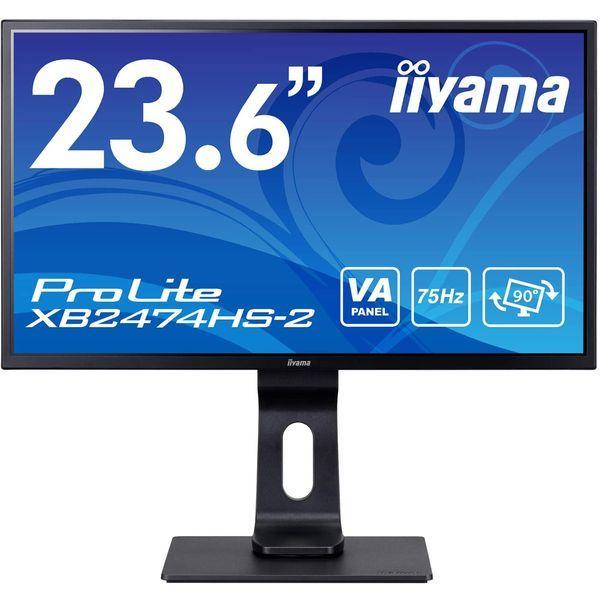 マウスコンピューター iiyama モニター ディスプレイ XB2474HS-B2(23.6型/VA...