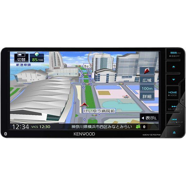 ケンウッド カーナビ 彩速ナビ 7型ワイド MDV-S707W 専用ドラレコ連携 無料地図更新/フル...