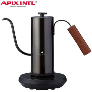 APIX アピックス 温調電気カフェケトル AKE-290(BK) ブラック 電気ケトル 温度調整 保温