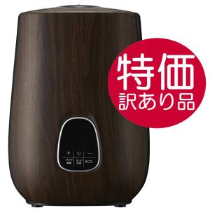 訳あり★PIERIA ハイブリッド式加湿器 サンク KHT-501 DWD | ダークウッド | タンク容量5.5L | 加湿量500ml/h | ピエリア 1年保証