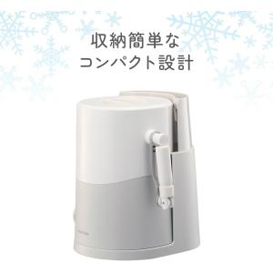 ドウシシャ 手動ふわふわとろ雪かき氷器 ライト...の詳細画像4