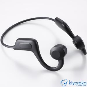 キヨラカ KD-E01 軽くておしゃれ「骨伝導イヤホン」 簡単操作 Bluetooth｜i-shop-sakura