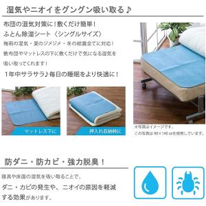 布団 除湿シート シングル ふとん 除湿 敷き...の詳細画像1