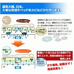 布団 除湿シート シングル ふとん 除湿 敷き...の詳細画像5