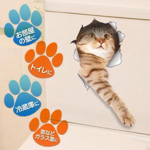 猫 ステッカー 5枚セット ウォールステッカー...の詳細画像3