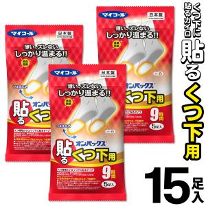 くつ下に貼るカイロ 15足セット 1足→激安20円以下