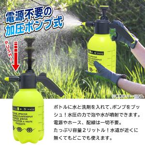 噴霧器 手動 小型 高圧洗浄機 ハンディ コー...の詳細画像2