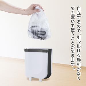 ゴミ袋ホルダー キッチン 分別 ゴミ箱 ふた付...の詳細画像4