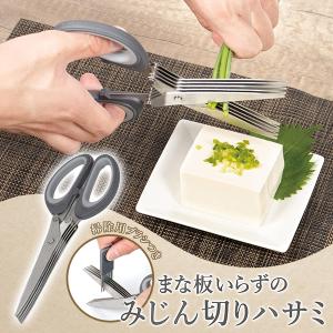 万能はさみ 10枚刃 みじん切り キッチンばさみ 手動シュレッダー