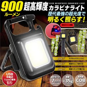 LEDワークライト ソーラー＆充電式 高輝度 6500lm 太陽光 USB充電 EDN