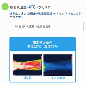 超冷感 ボディシート 30枚セット 瞬間 ひん...の詳細画像2