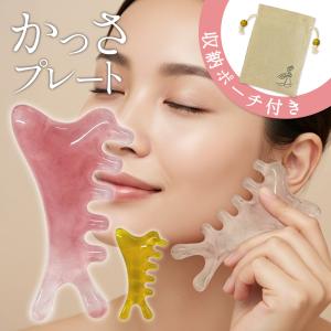 かっさプレート 波型 櫛型 カーブ形状 樹脂 女性 お風呂 デコルテ ボディ 顔 フェイスライン 心地よい刺激 手にフィット 健康 美容グッズ /60N◇ カッサプレート